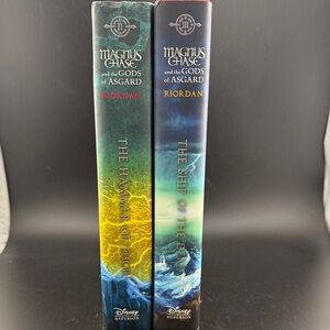 Rick Riordan Magnus Chase and the Gods of Asgard Books 2 and 3